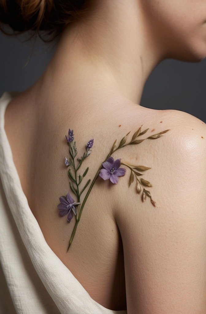 2. Floral Whispers: Tiny Botanical Beauties