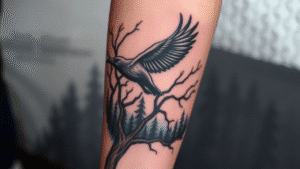 20 Crow Tattoo Ideas that Tell a Story and Carry a Meaning