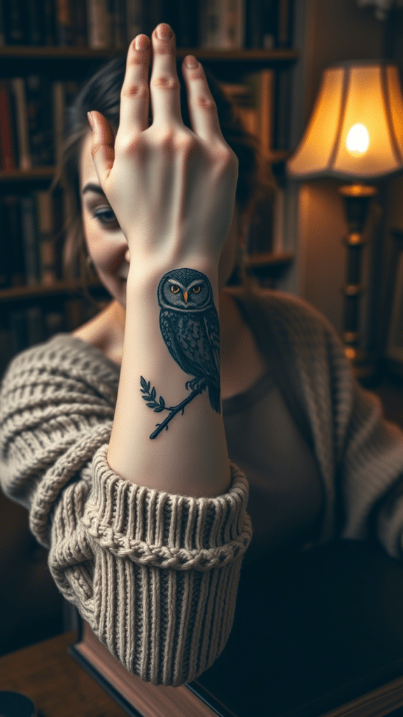 3. Athena's Owl: Wisdom and Intuition