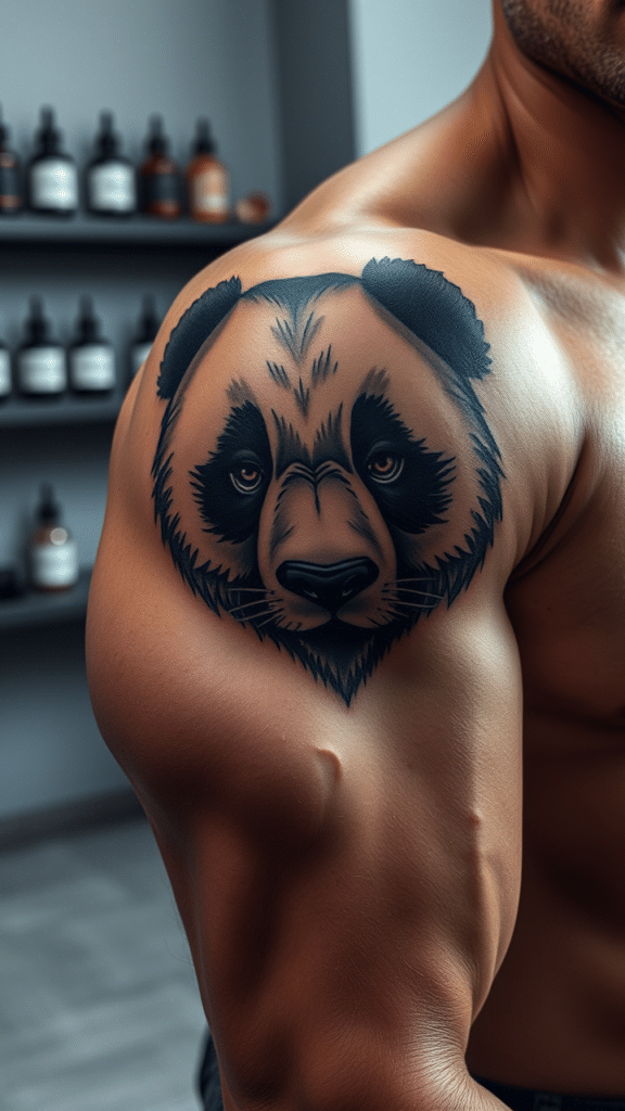 1. The Realistic Portrait Panda