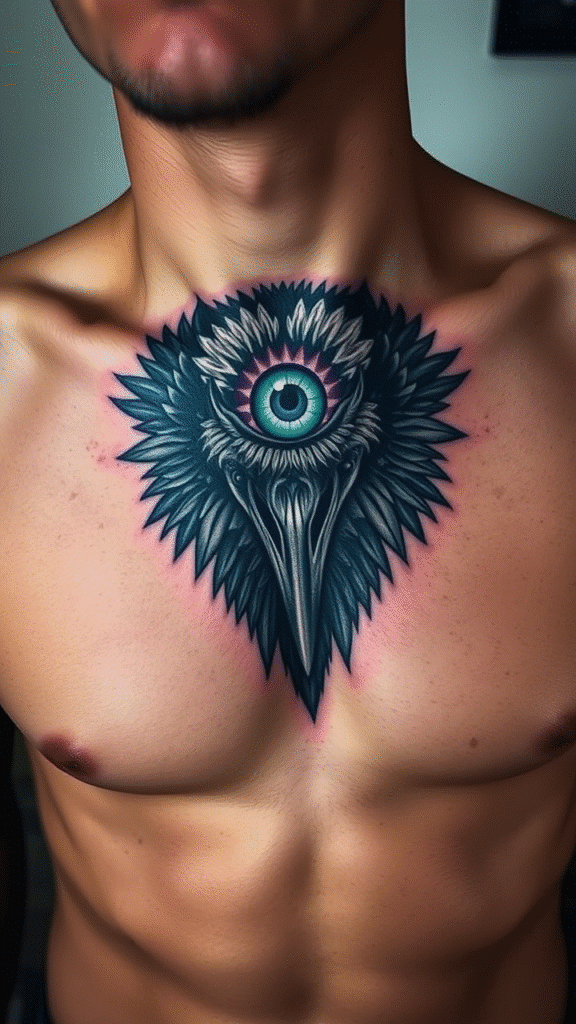 11. Crow with Third Eye Opening