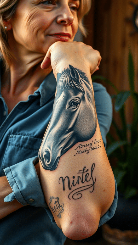 1. Realistic Horse Portrait