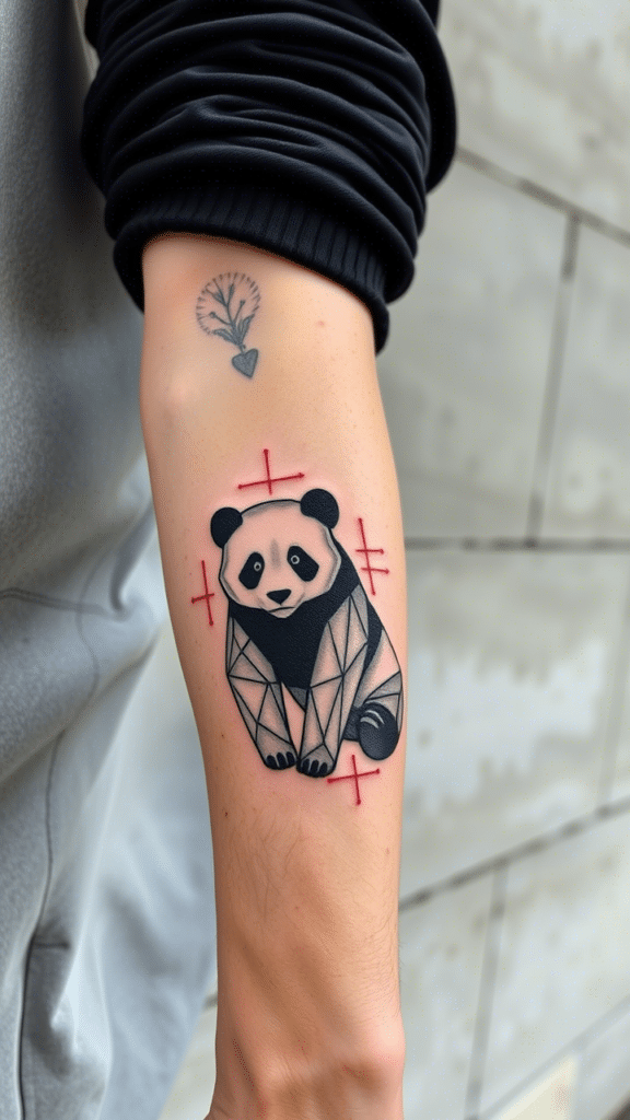 3. Geometric Panda Designs