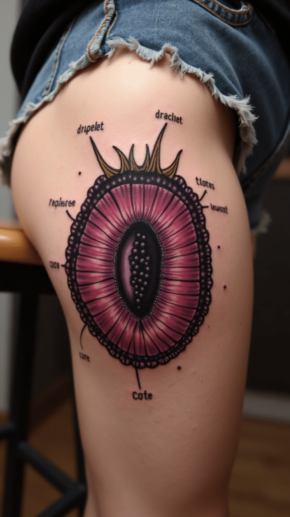 13. Blackberry Anatomy Cross-Section