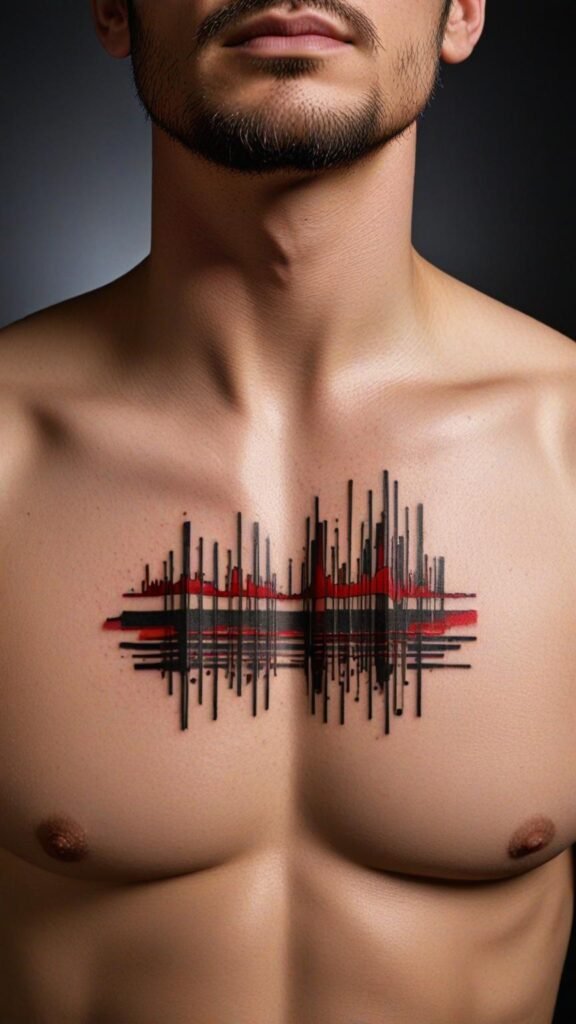 11. Frequency and Equalizer Bar Tattoos