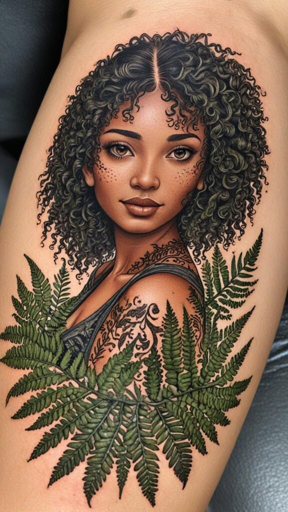 14. Fern Frond Mandala