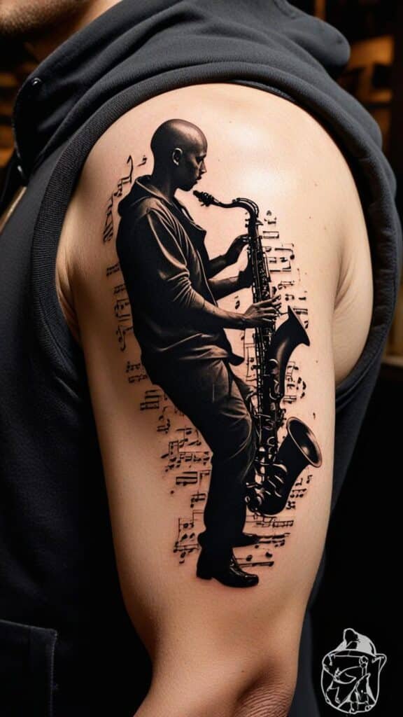 19. Musician Silhouettes in Performance