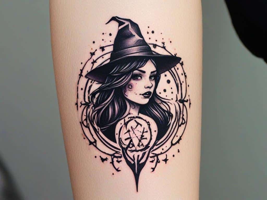 20 Witchy Tattoo Ideas to Spark Your Imagination