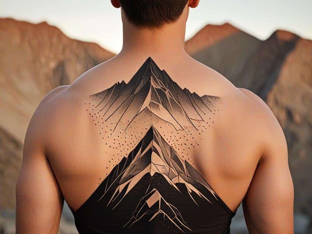 5. Geometric Mountain Peaks