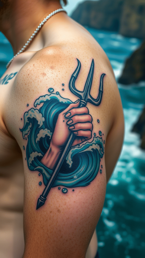 5. Poseidon's Trident: Power Over Chaos