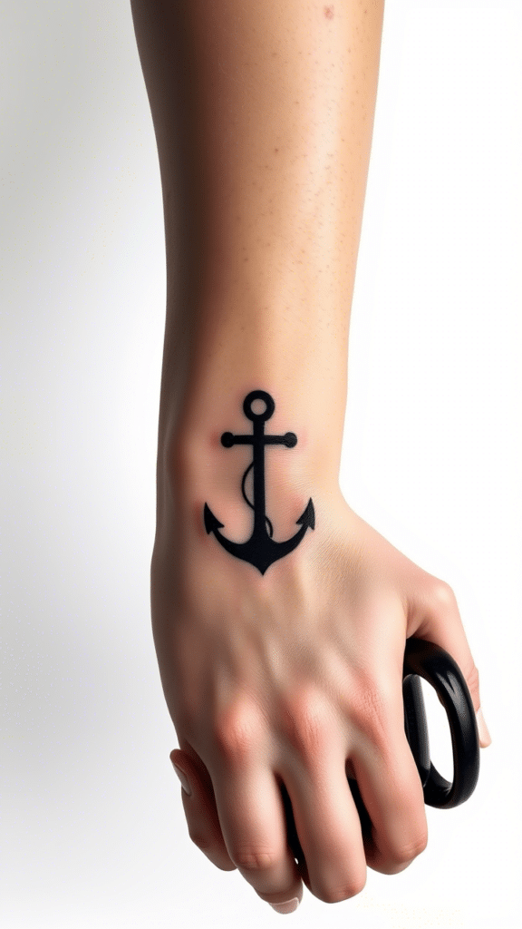 23. Negative Space Anchor Design