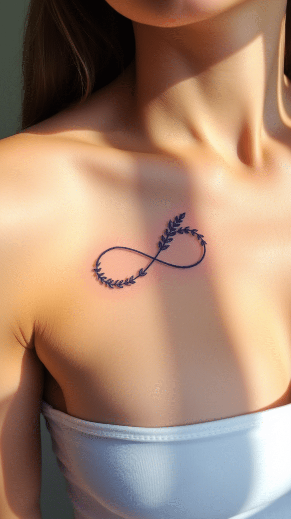 7. Lavender Infinity Symbol
