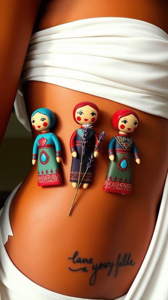 19. Lavender Worry Dolls