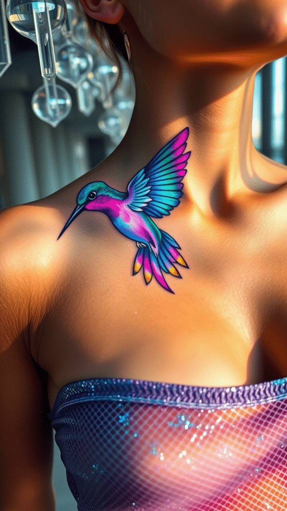 20. Hummingbird Prism Light Refraction