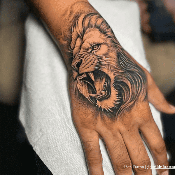 17 Simple Lion Tattoo Ideas to Show Off Your Fierce Side