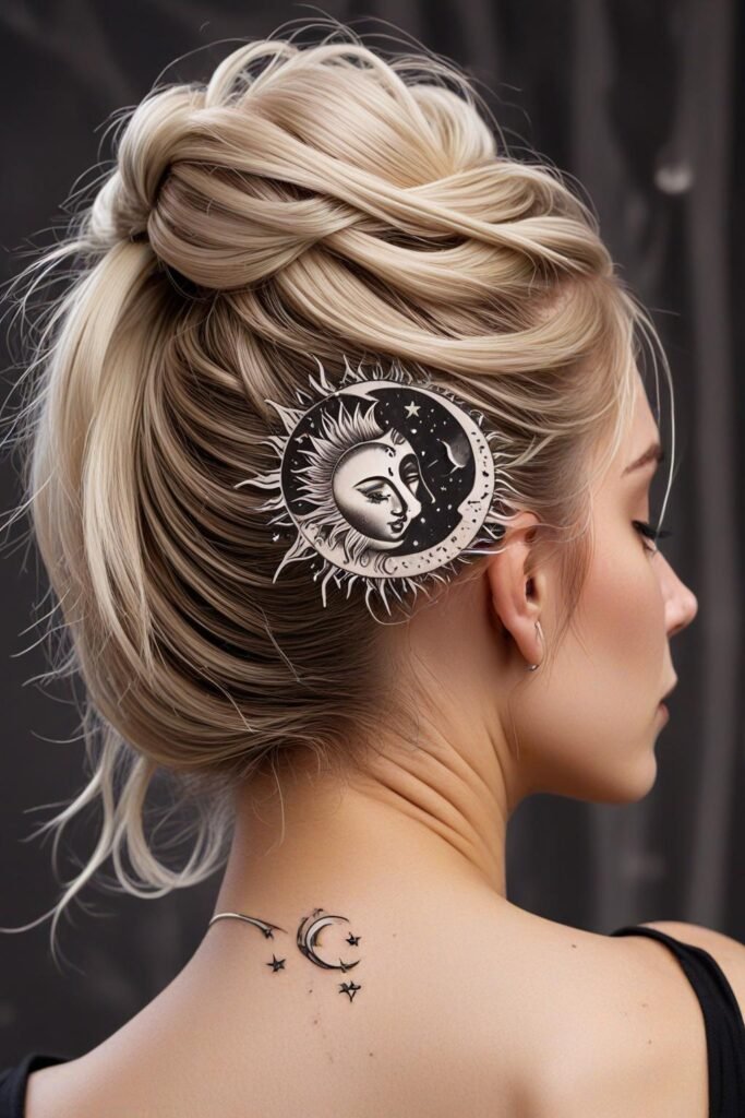 1. Celestial Fusion Sun and Moon