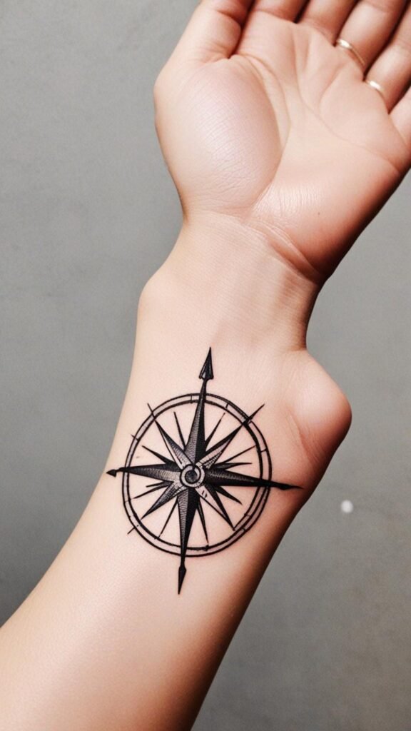 1. Compass Rose Design