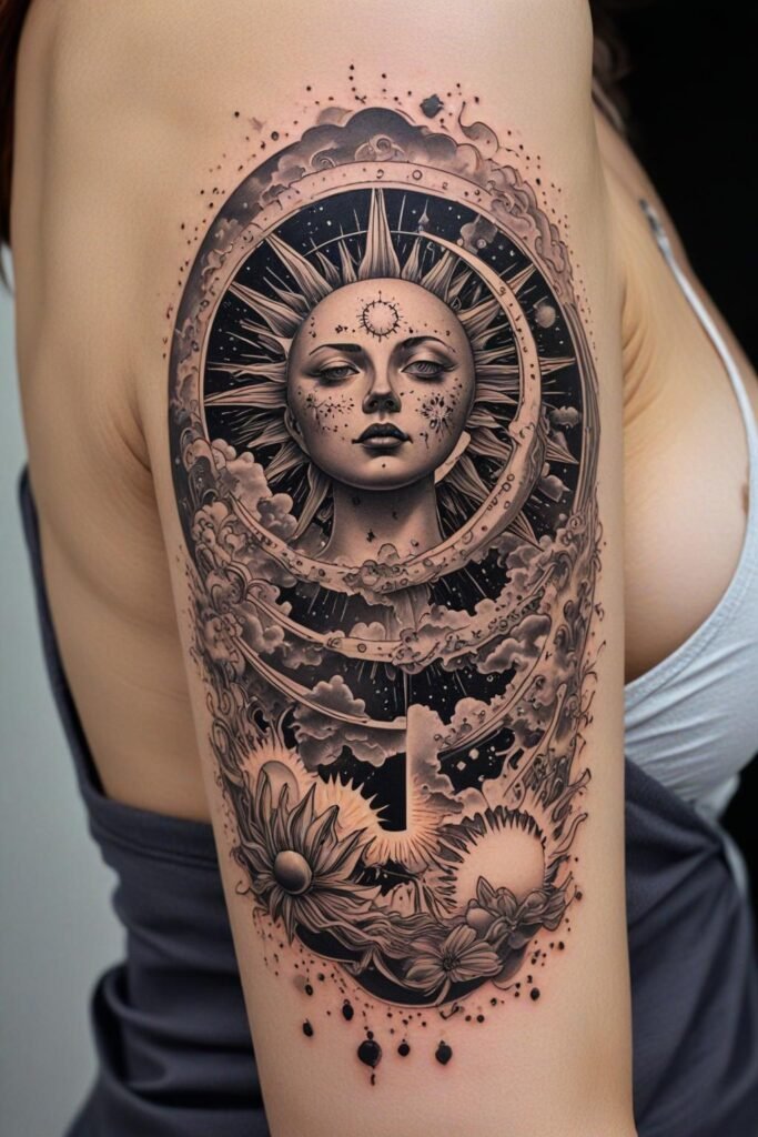 10. Surrealist Celestial Scene