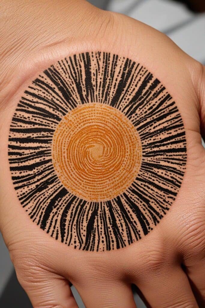 11. Fingerprint Sun