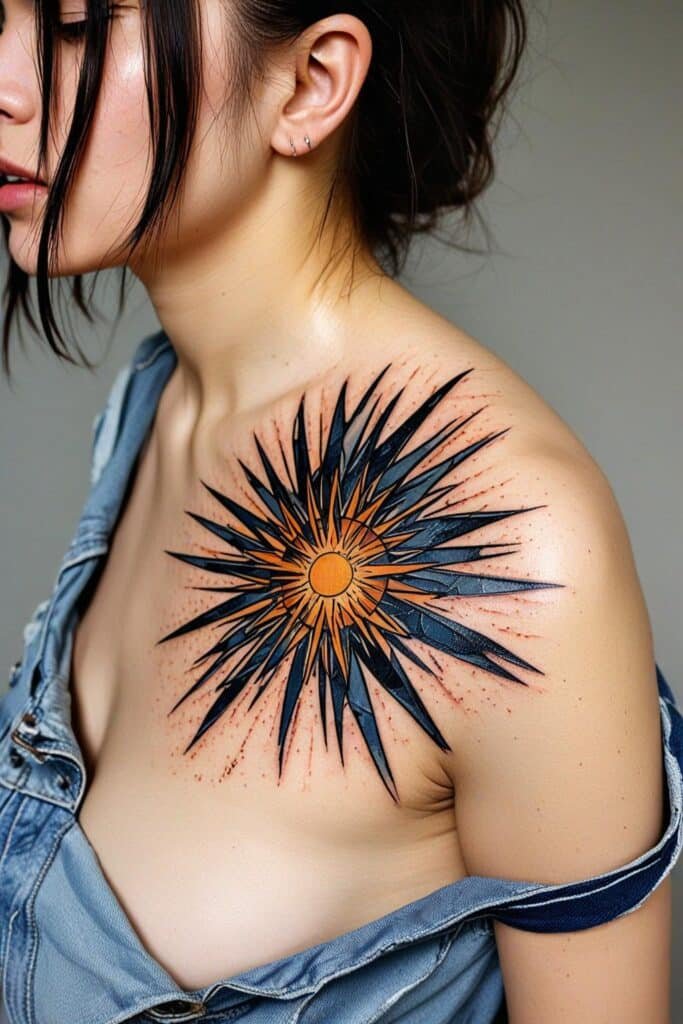 12. Broken/Fractured Sun