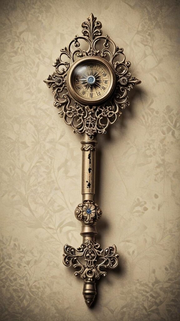 14. Antique Skeleton Key