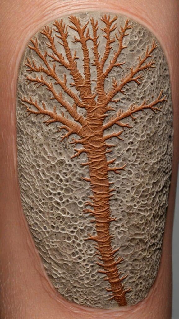 15. Fossilized Coral Impressions