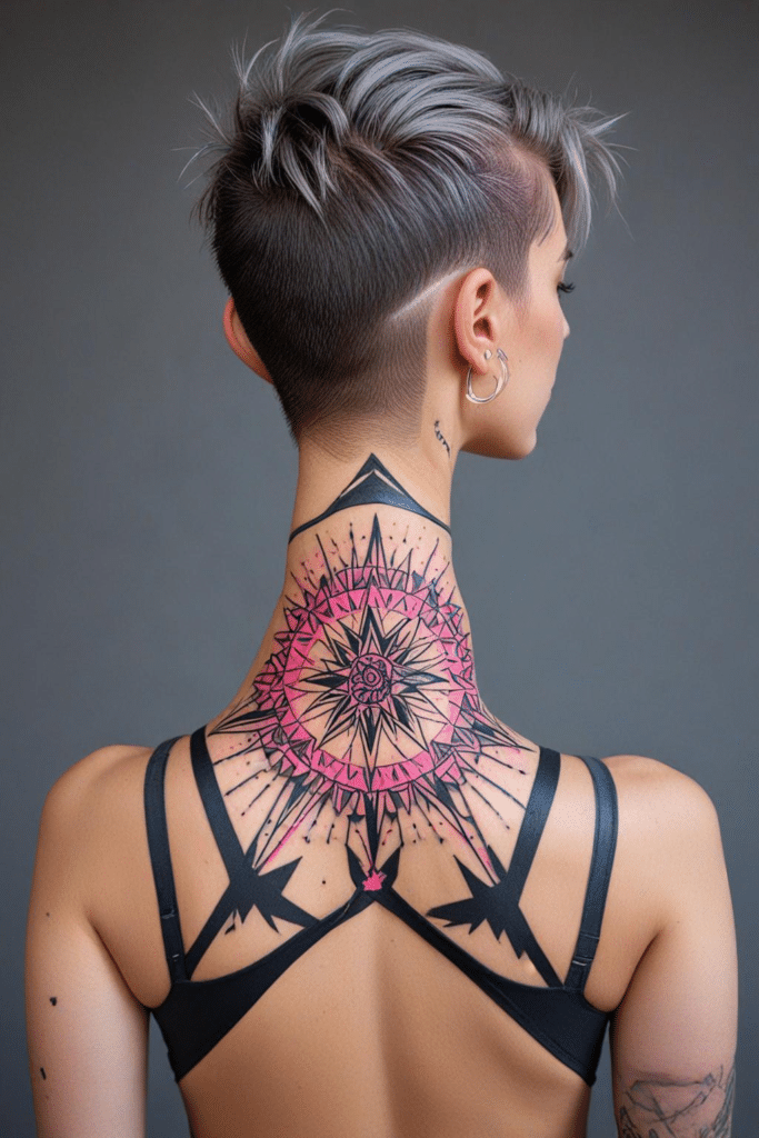 5. Geometric Sunburst