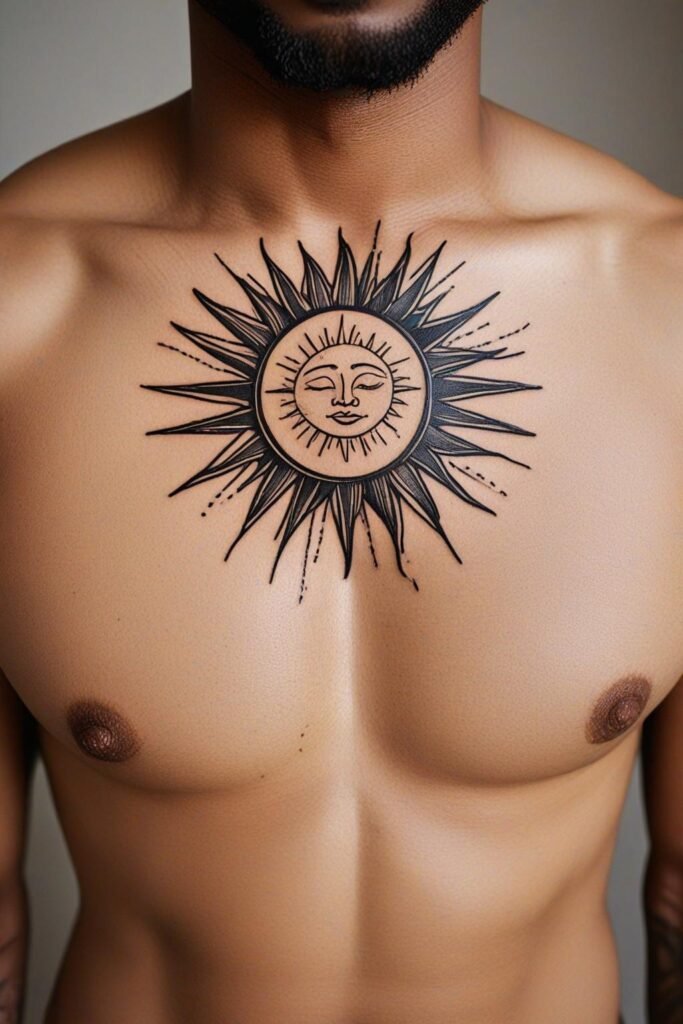 7. Linework Continuous Sun