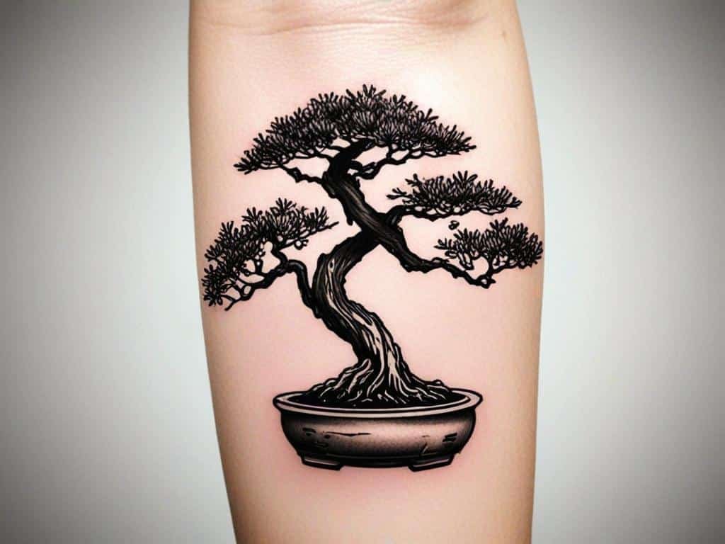 20 Bonsai Tree Tattoo Ideas for Cool Ink
