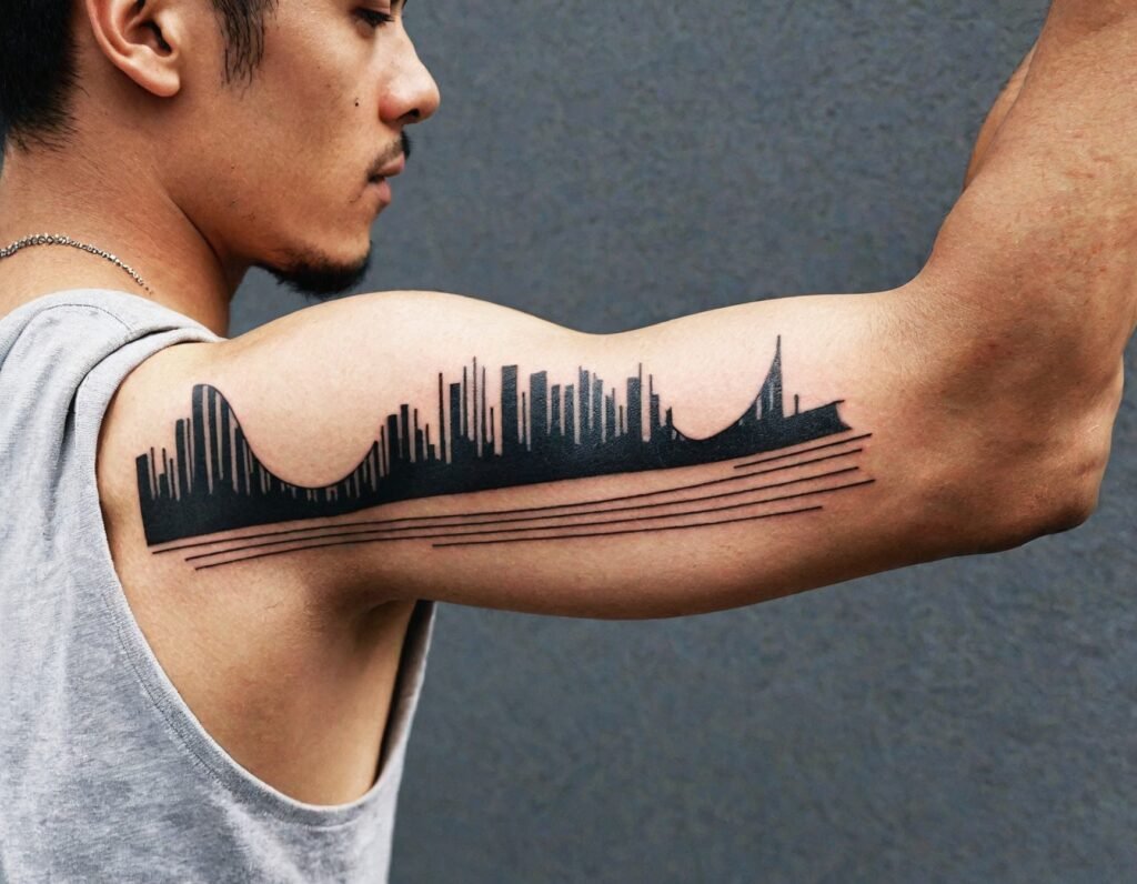 1. Sound Wave Tattoos That Capture Your Favorite Moment