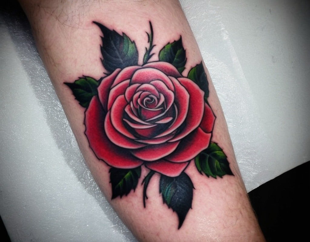 15 Rose Tattoo Ideas for Men with Style