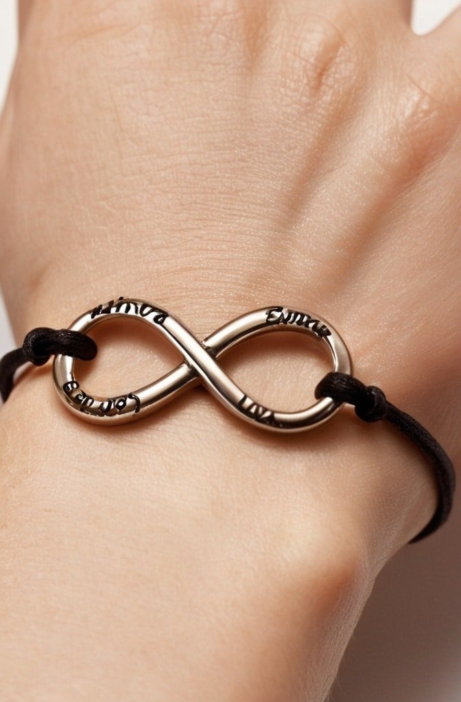 Infinity Symbol with Names: Eternal Bonds
