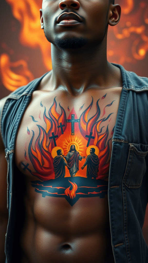 21. The Three Hebrew Boys in the Fiery Furnace