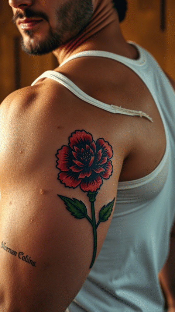 7. Traditional American Style Carnation