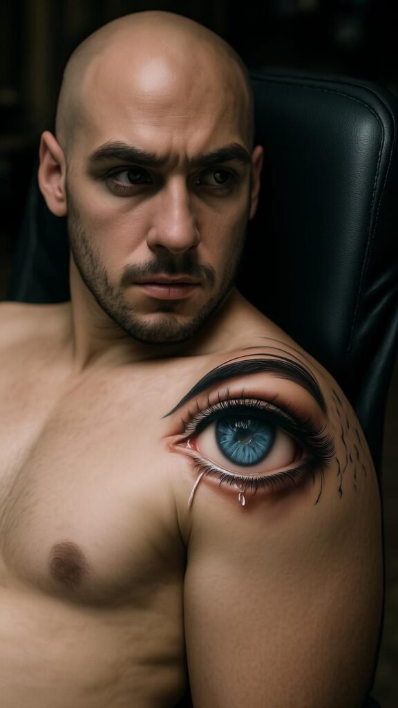 Realistic Eye Tattoos: Capturing Human Emotion