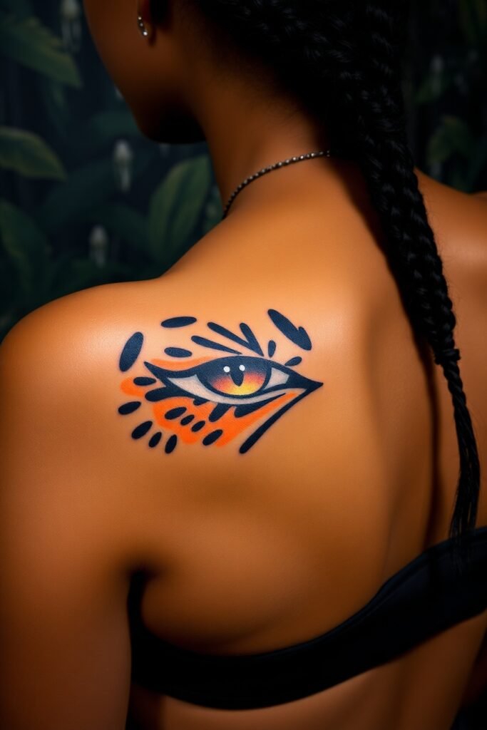 Animal Eye Tattoos: Channeling Wild Energy