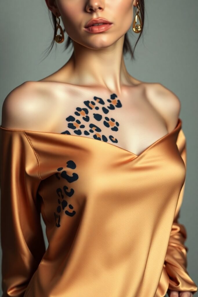 Leopard Print Tattoos: Fashion Meets Body Art