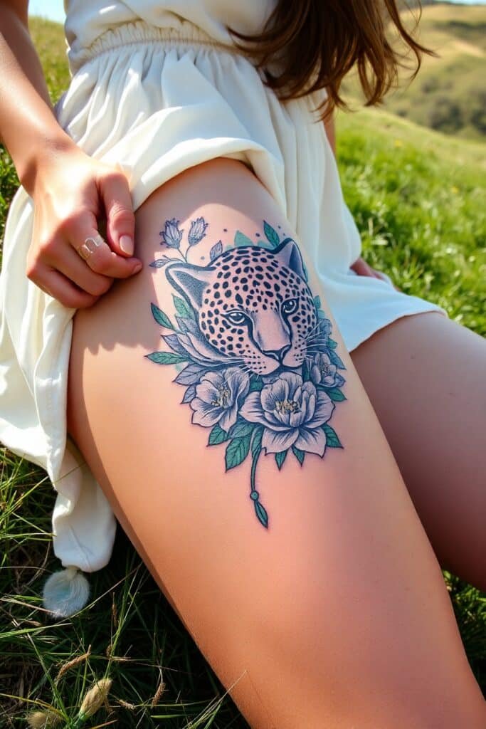 Leopard and Floral Combinations