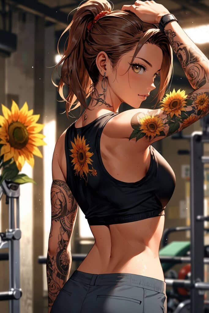 Placement Considerations for Sunflower Tattoos