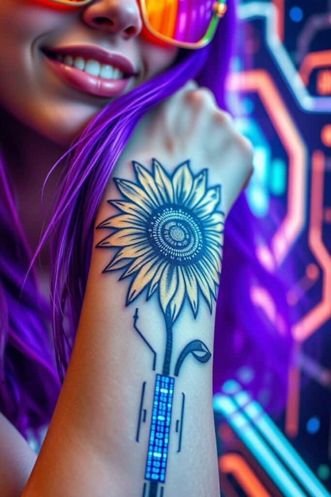The Future of Sunflower Tattoo Symbolism