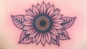 Meaning Of Sunflower Flower Tattoo
