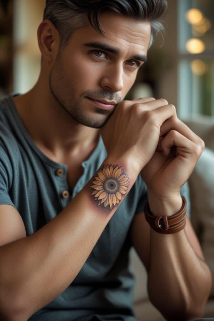 The Psychology Behind Sunflower Tattoos
